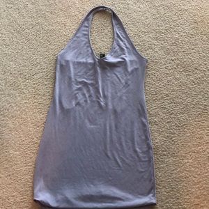 Light purple halter dress